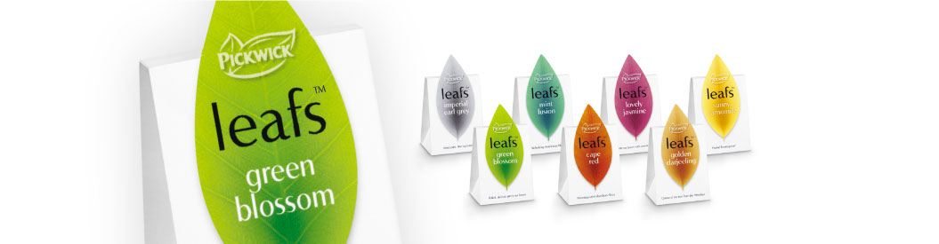 Rosens design packaging Pickwick leafs