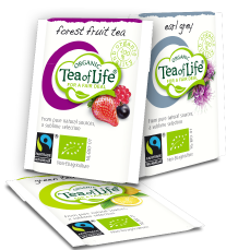 Rosens design packaging Tea of Life organic