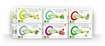 Rosens design packaging Tea of Life organic