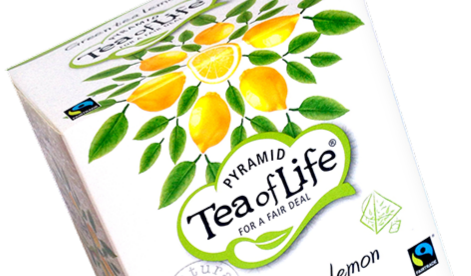 Rosens design packaging Tea of Life pyramids